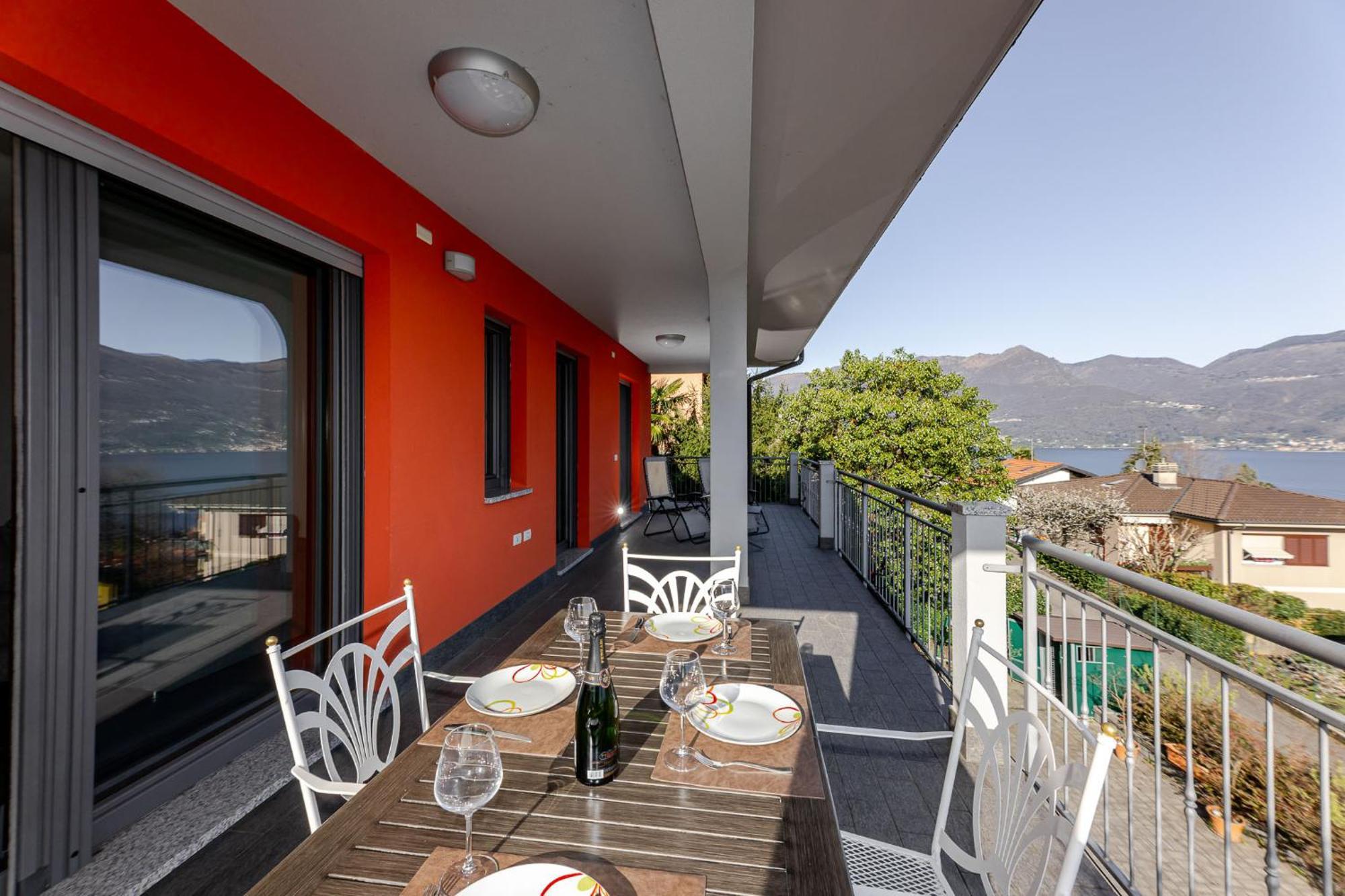 Casa Elena - Bella Vista Lago Germignaga Kültér fotó